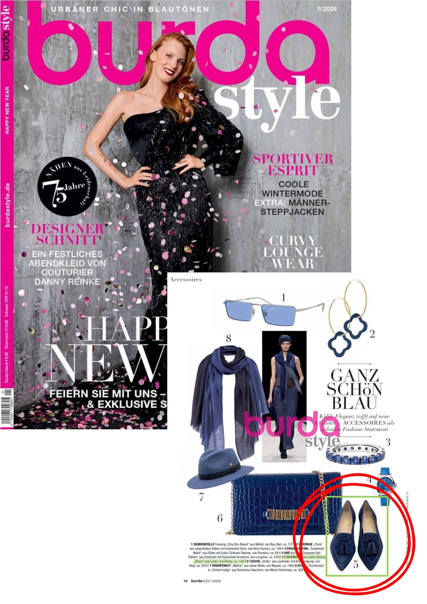 Auch die Burda hat Bellas entdeckt...