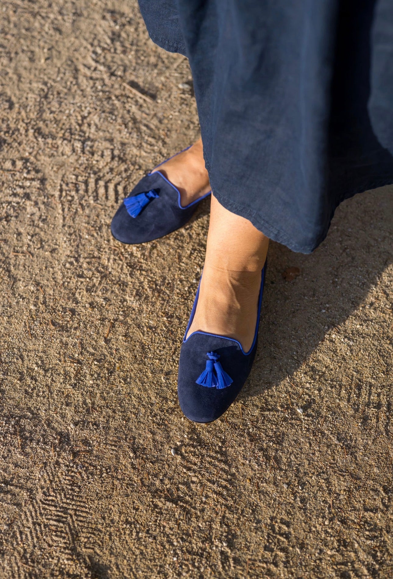 Blu-Royal Tasselloafer Klassik