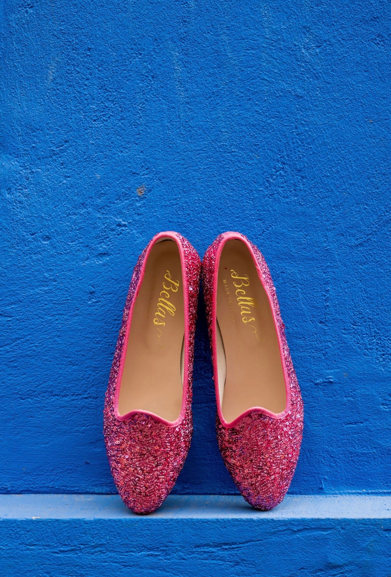 Pink Pailletten Ballerina