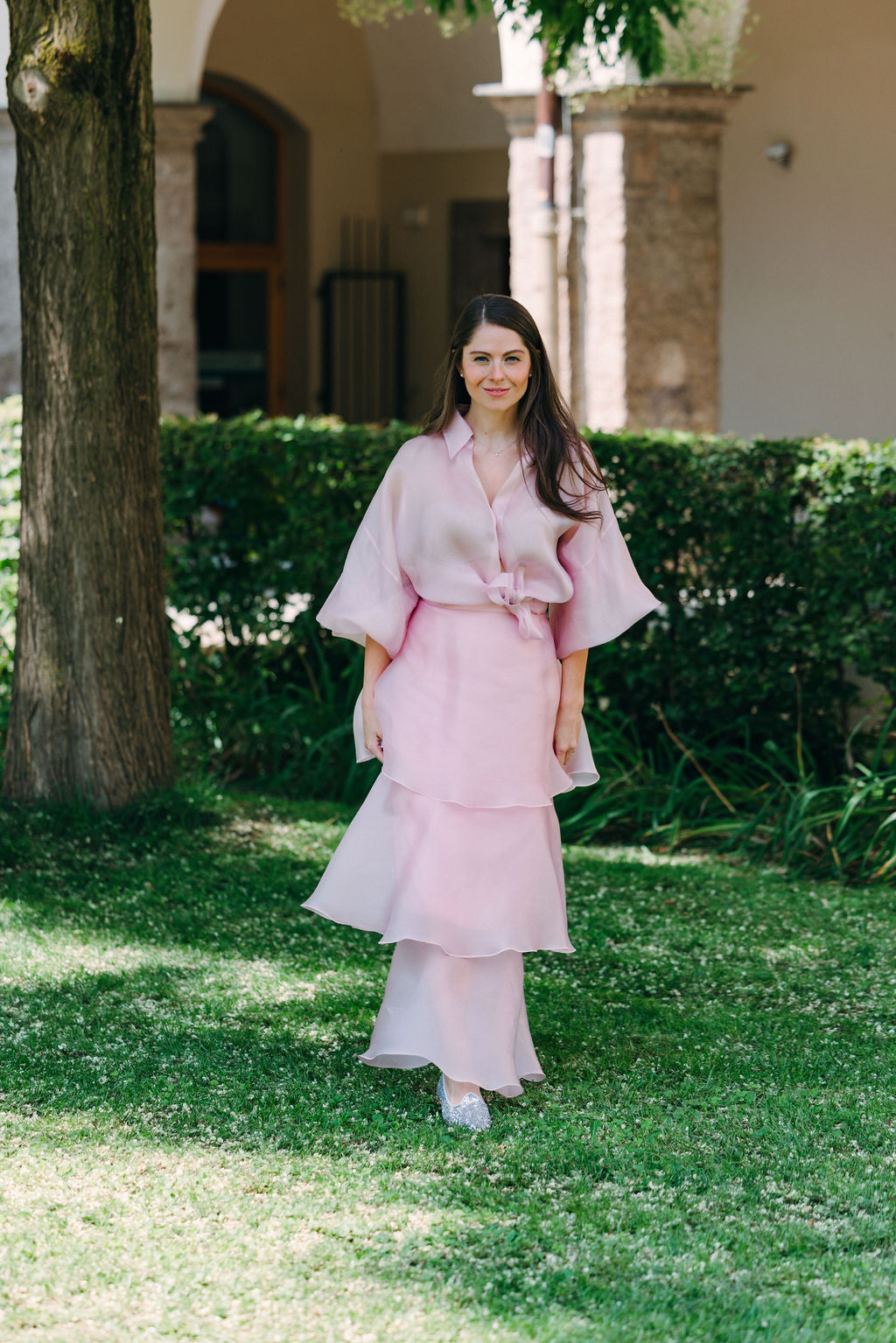 Silver Pailletten Ballerina