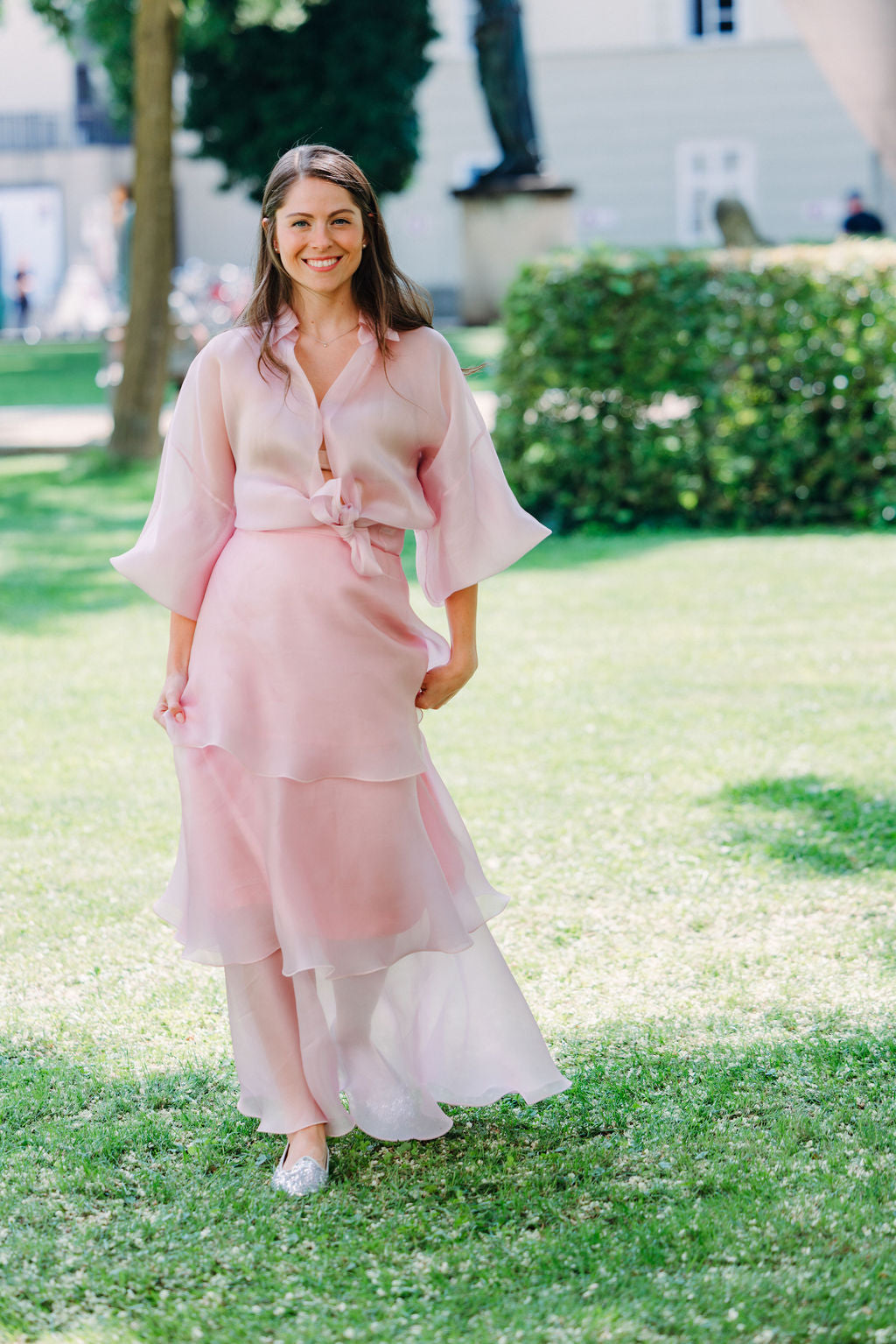 Silver Pailletten Ballerina