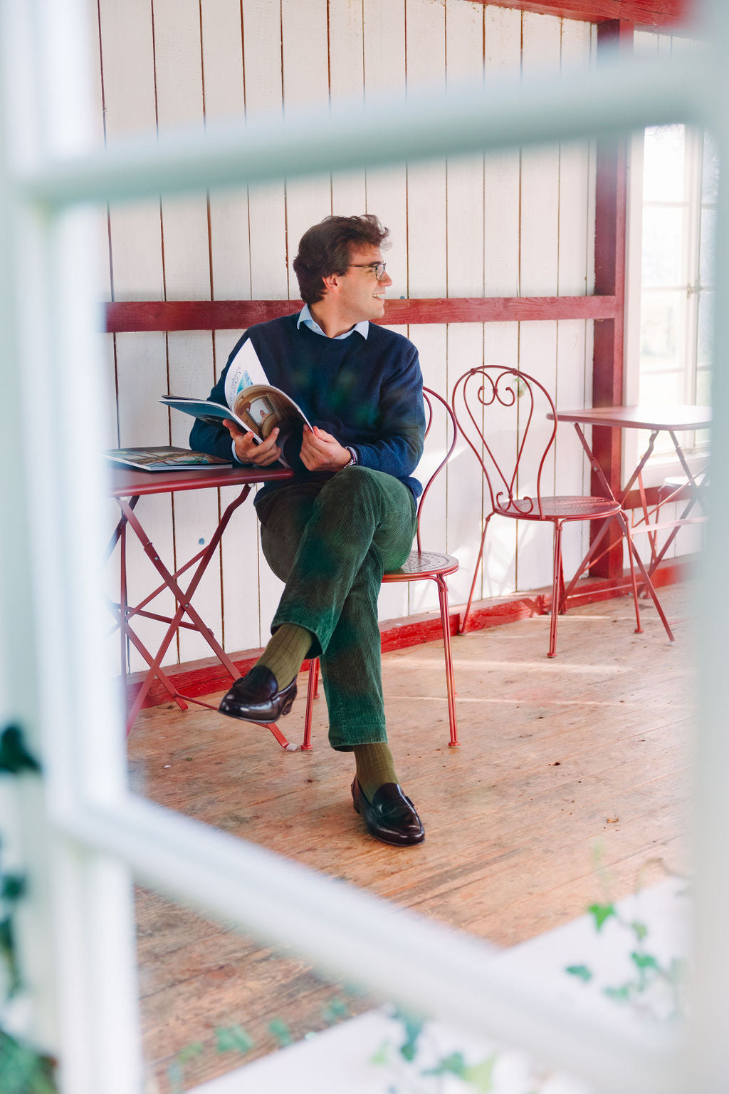 Herren Pennyloafer Antik Negro