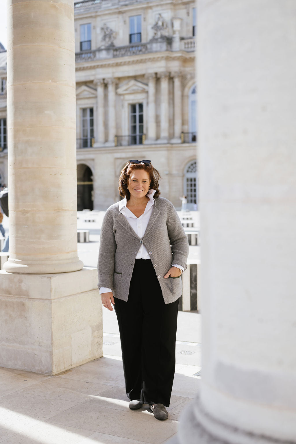 Antracite Loafer gefüttert