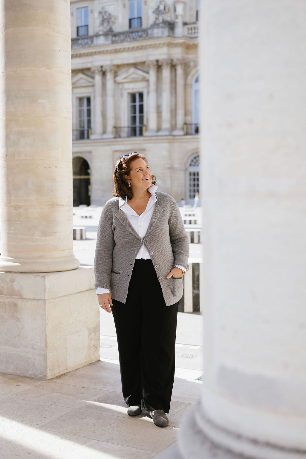 Antracite Loafer gefüttert