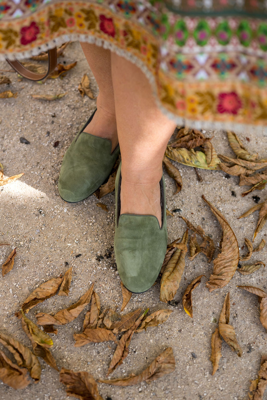 Verde Loafer gefüttert