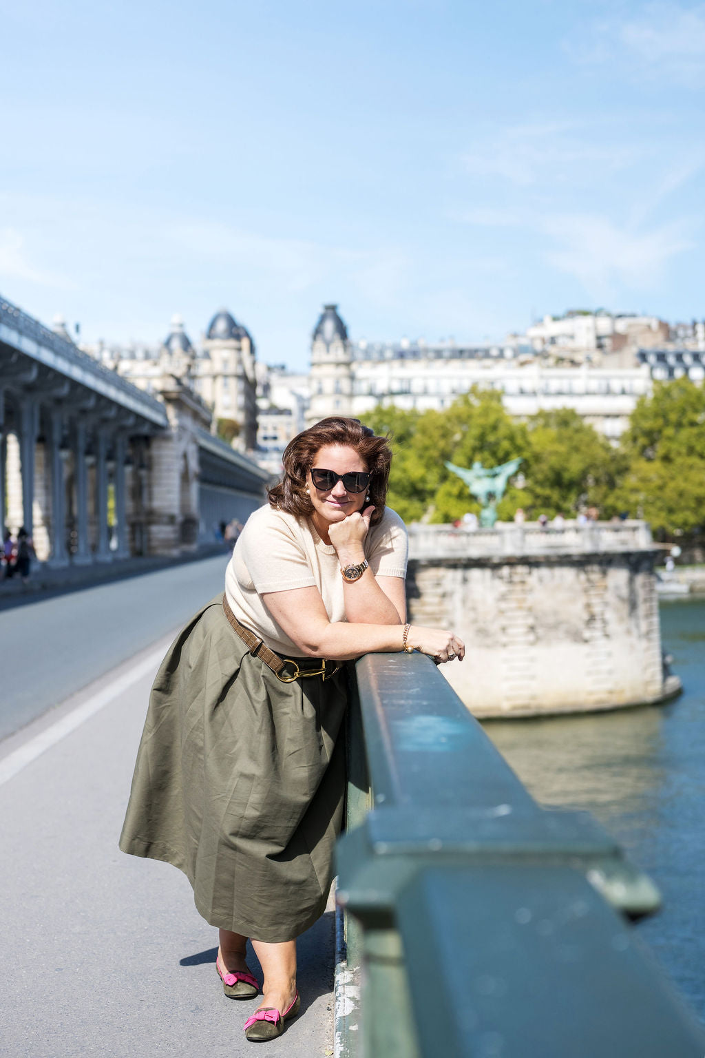 Mility-Petalo Schleifenloafer