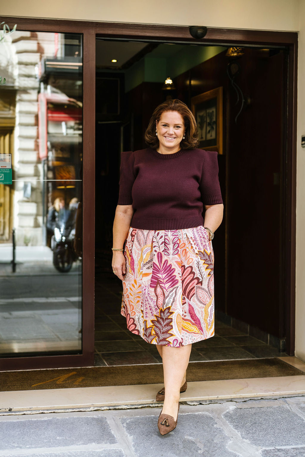 Cacao - Berg Wash Bronzo Tasselloafer Pointy (kurzer Tassel)