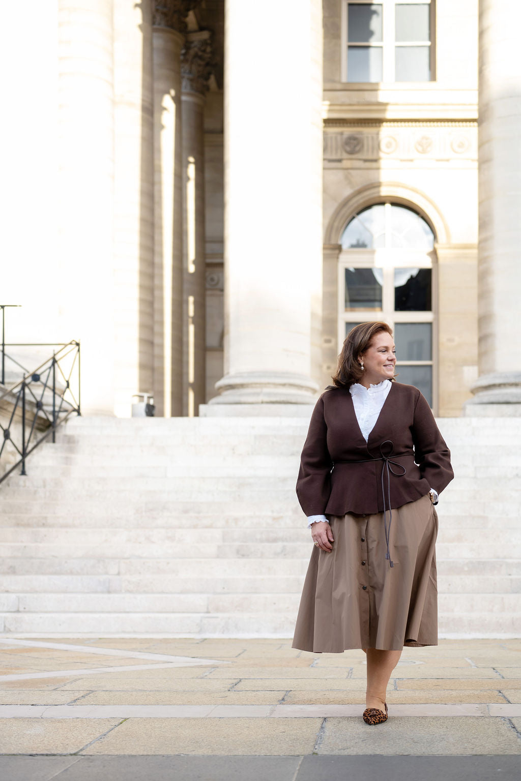 Leopardino Cognac - Chestnut Tasselloafer Pointy (kurzer Tassel)