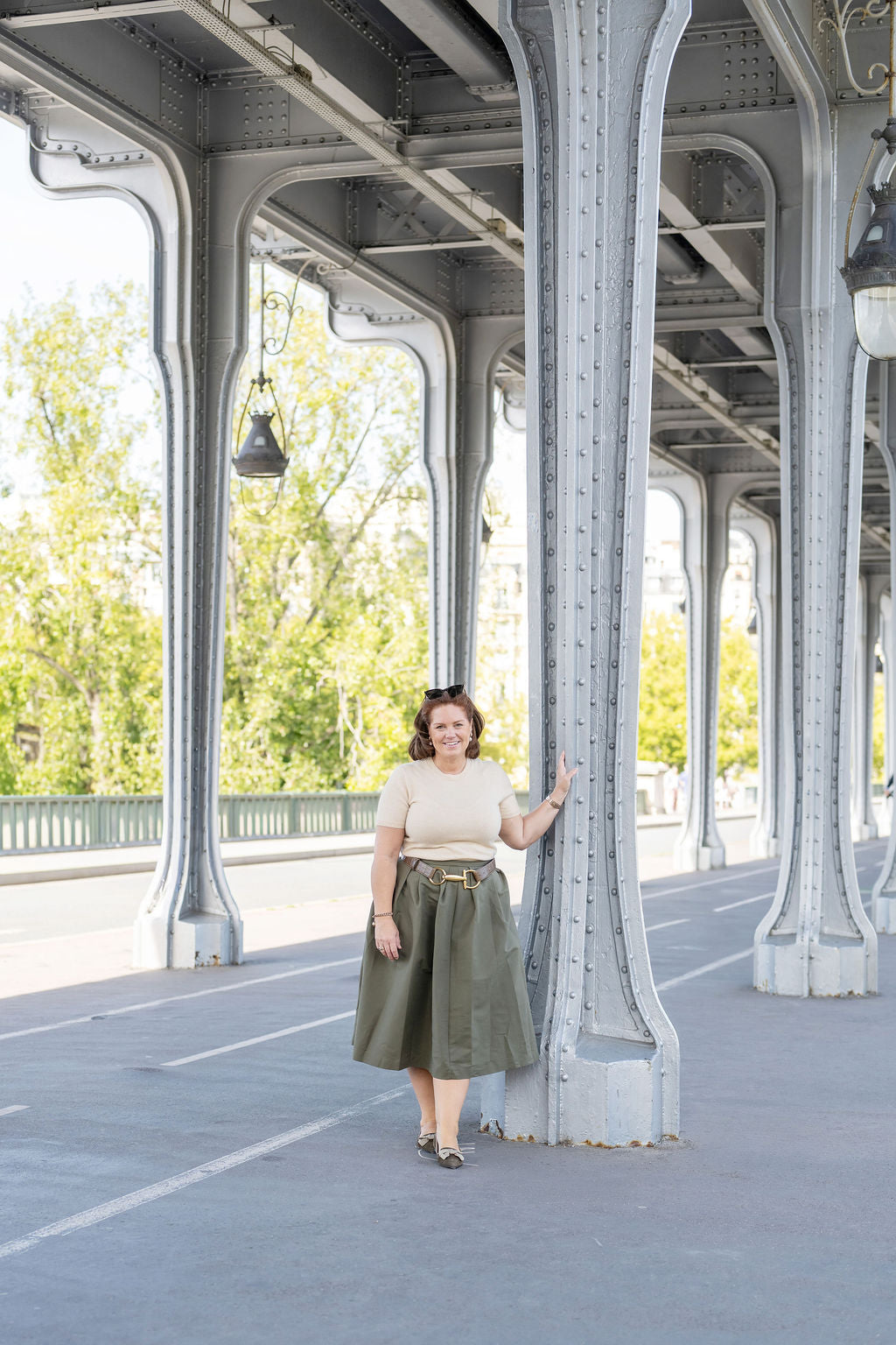 Oliva-Tortora Schleifenloafer Pointy