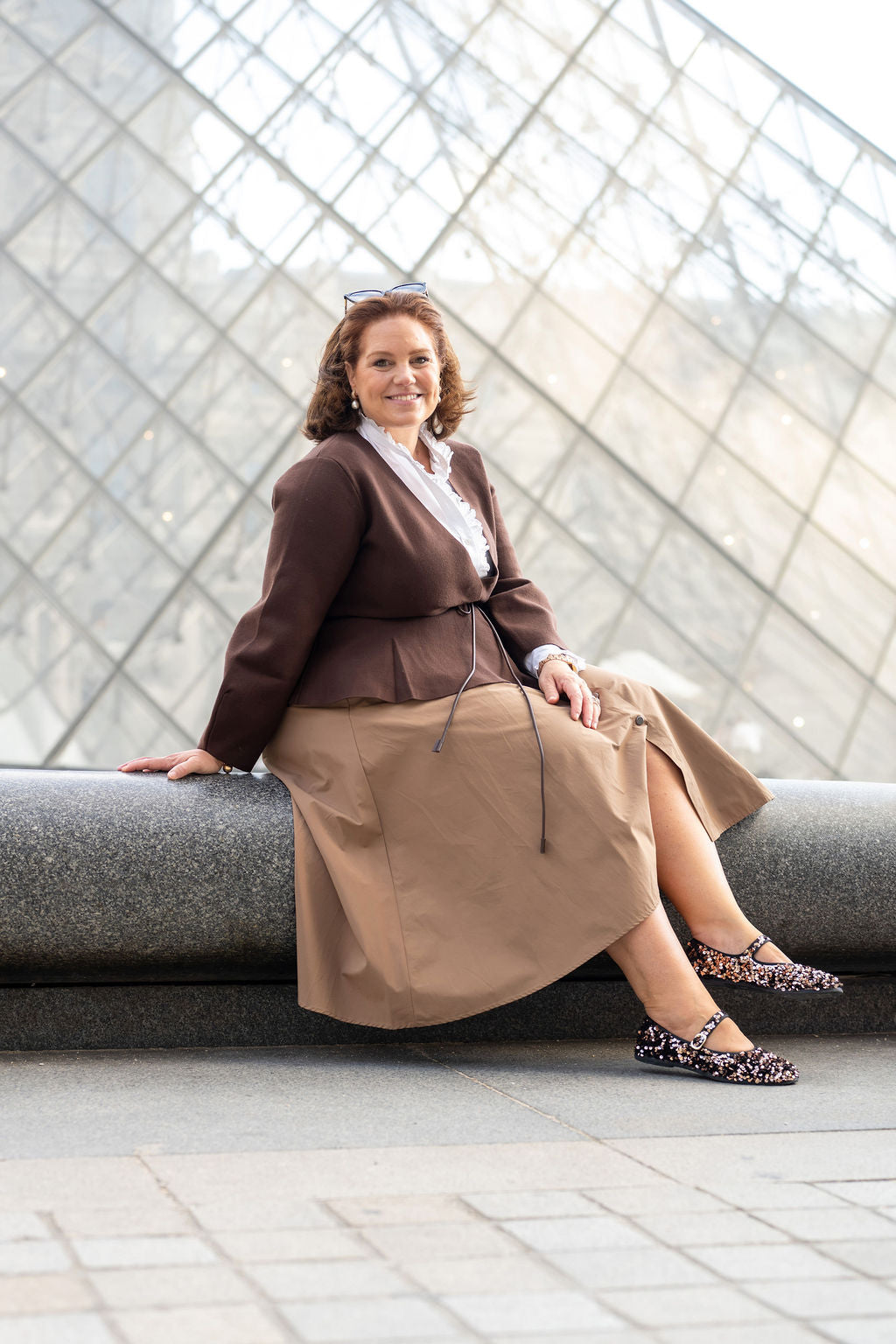 Cobre Mary Jane Furlane Pailletten (Vegan)