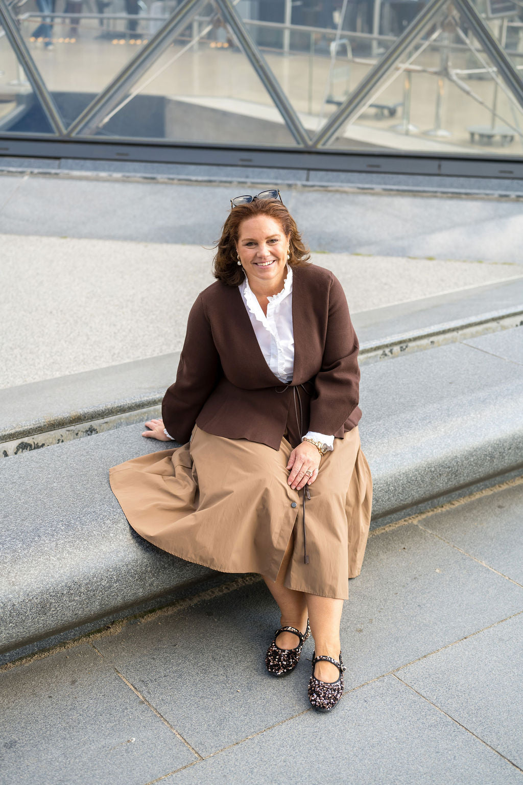 SHOOTINGSCHUH Cobre Mary Jane Furlane Pailletten (Vegan) 41