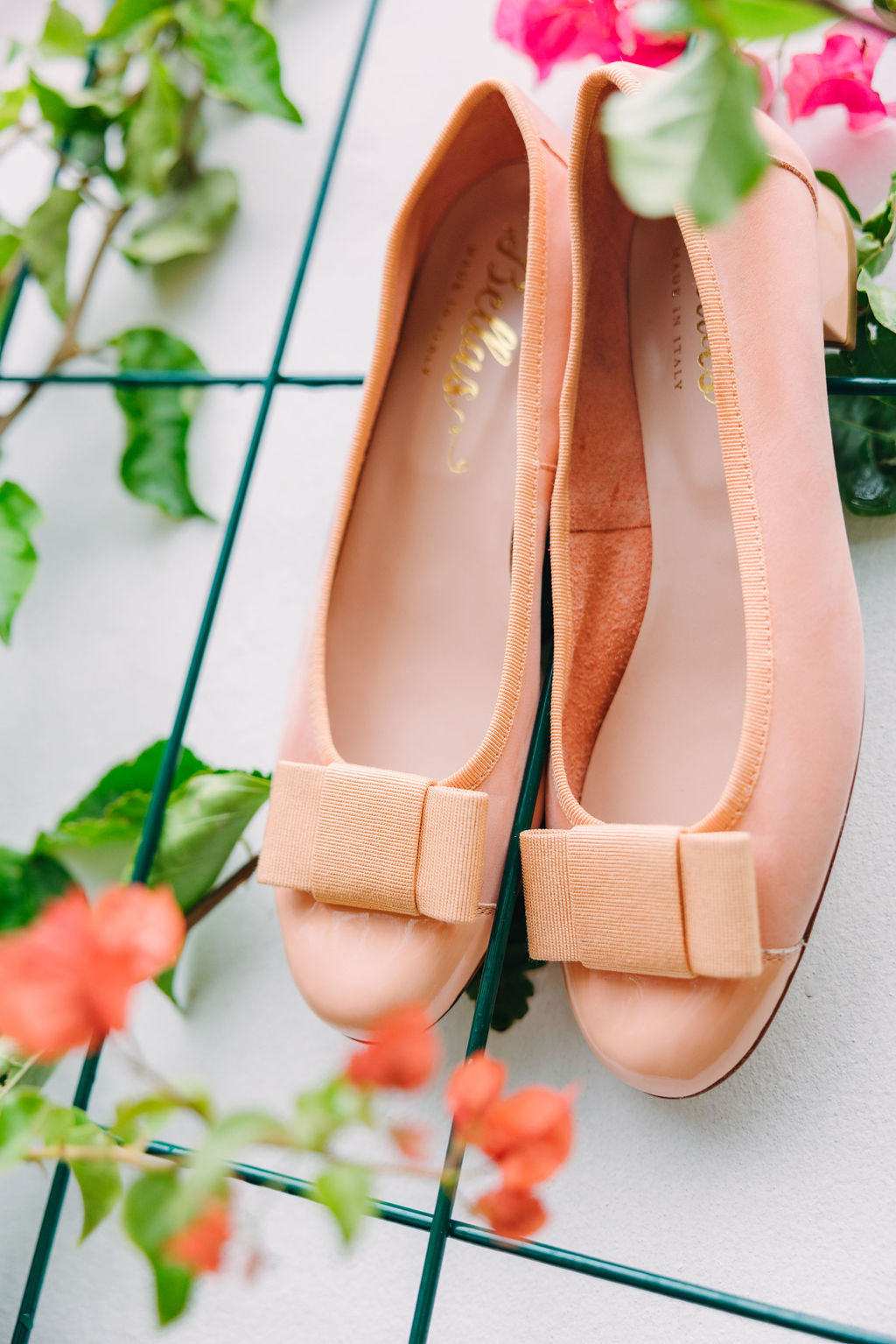 Peach Ballerina Pumps