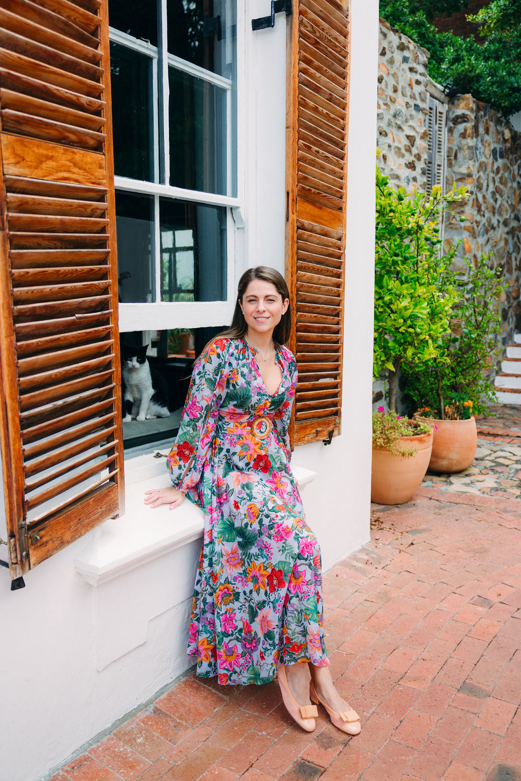 Peach Ballerina Pumps