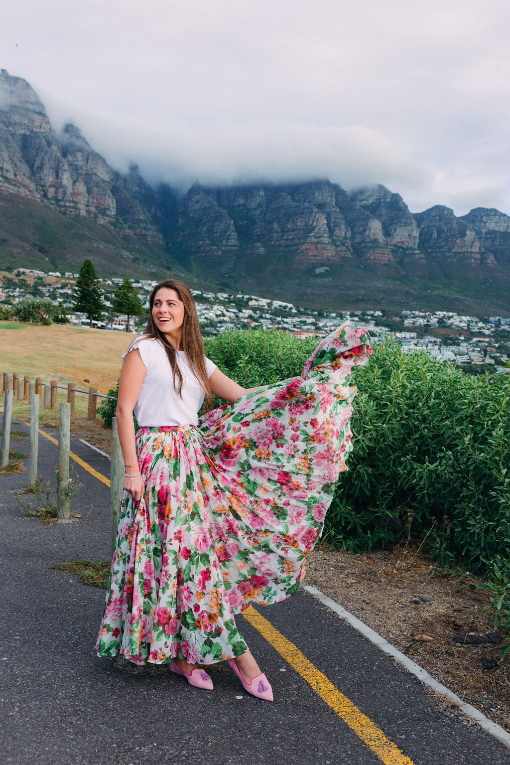Pig Rose-Bouganville-Hot Pink Tassel Loafer Pointy (short tassel)