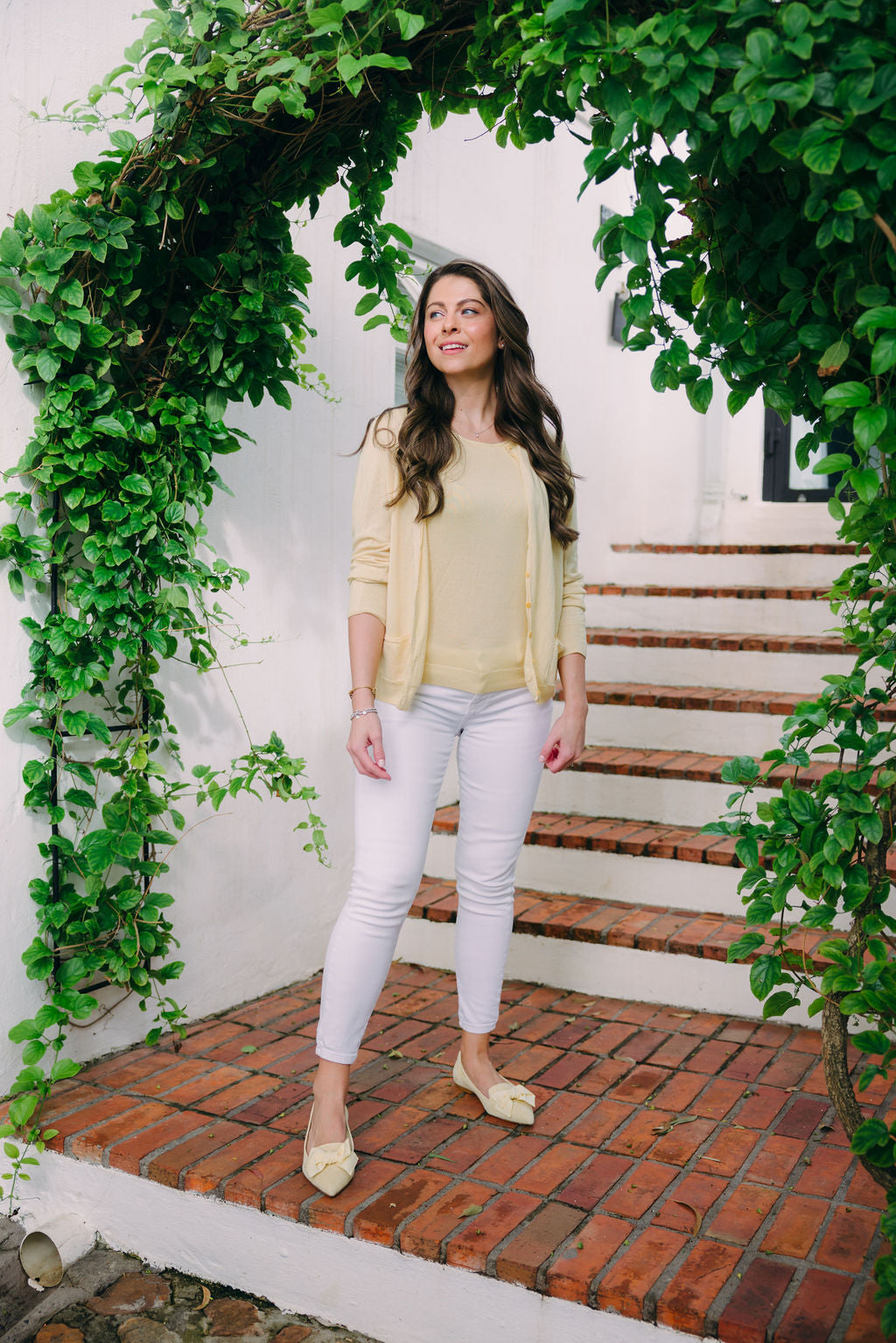 Citrus-Paglia Schleifenloafer Pointy