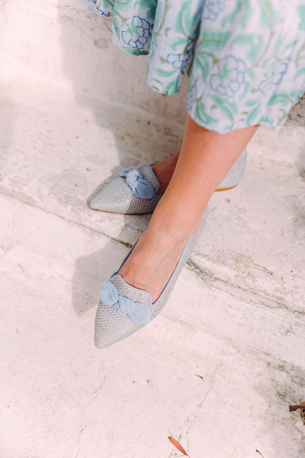 Jeans Bast Schleifenloafer Pointy