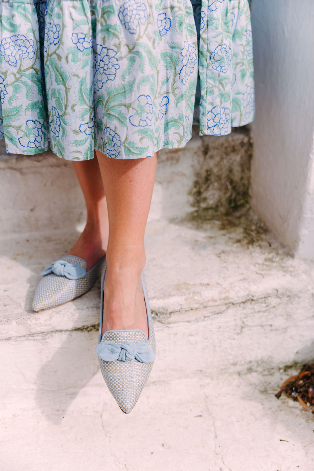 Jeans Bast Schleifenloafer Pointy