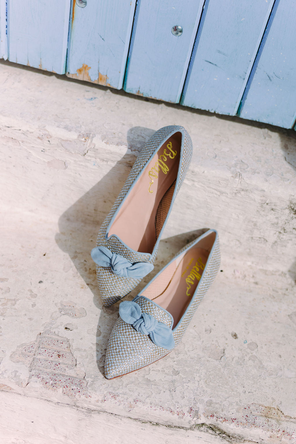 Jeans Bast Schleifenloafer Pointy