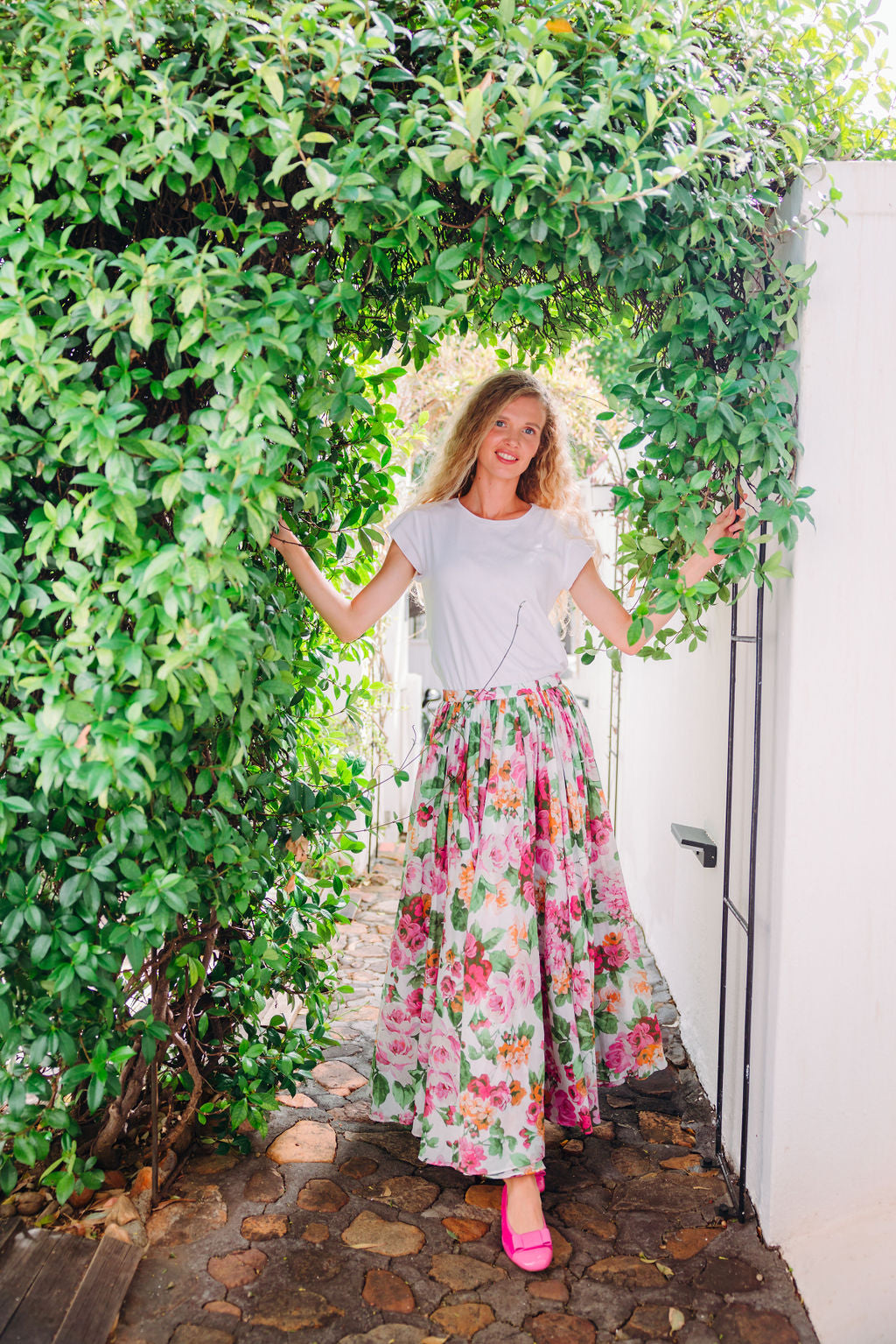 Hot Pink Ballerina Pumps