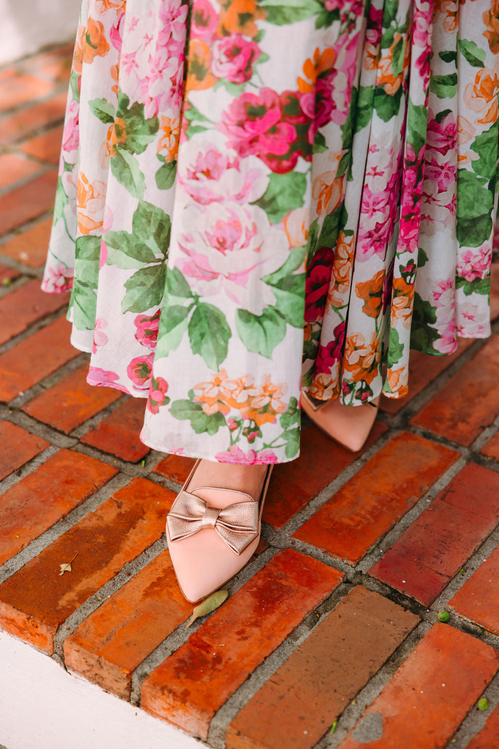 Arancio-Rame bow loafer Pointy