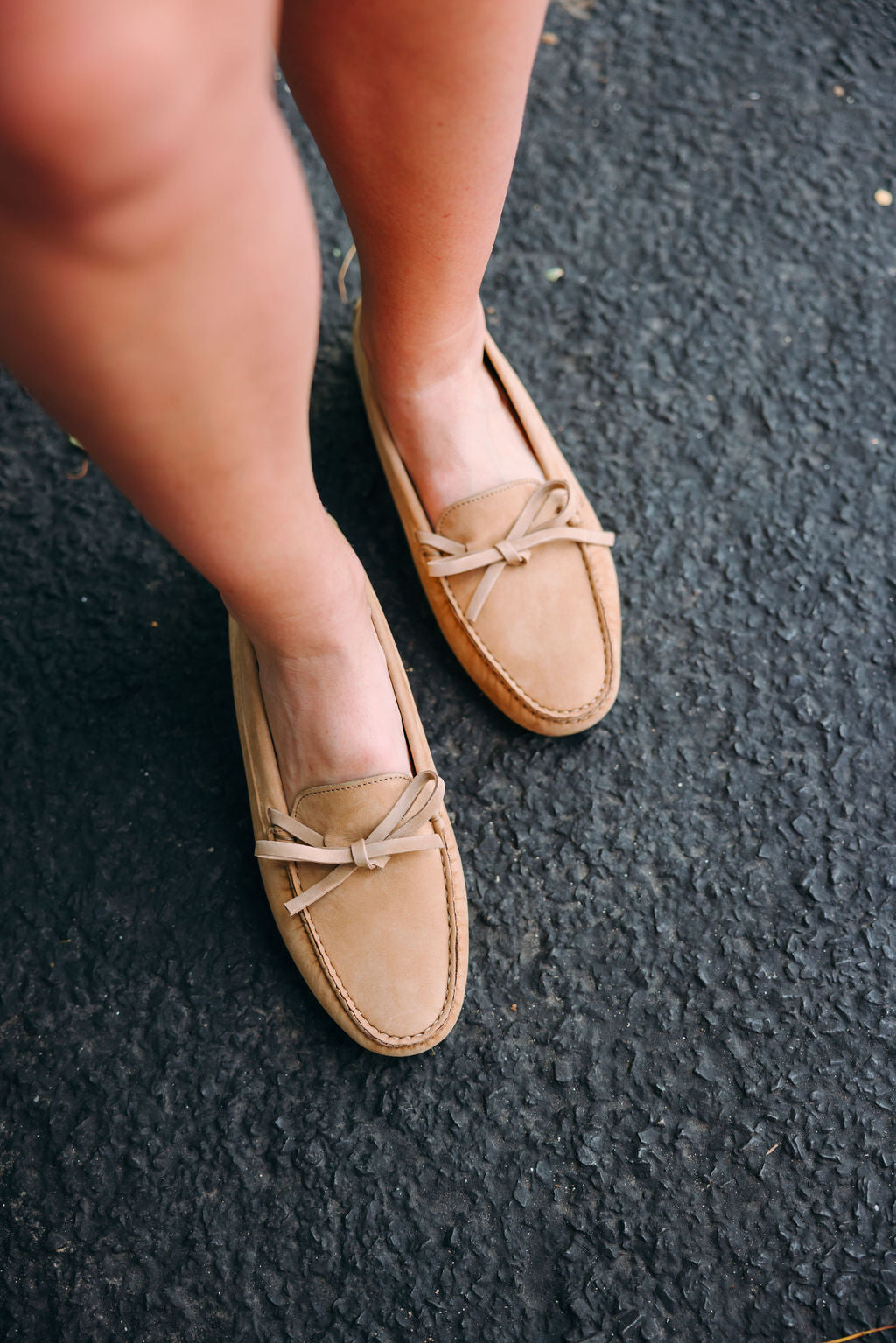 Sabbia Moccasin mit Schleife