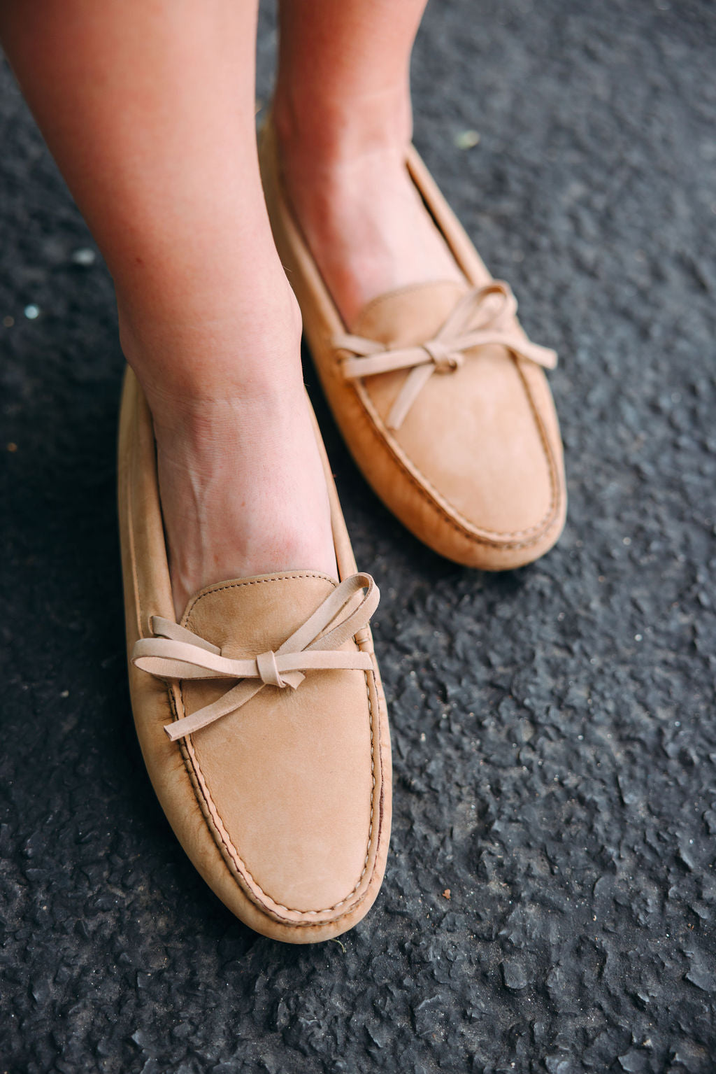 Sabbia Moccasin mit Schleife