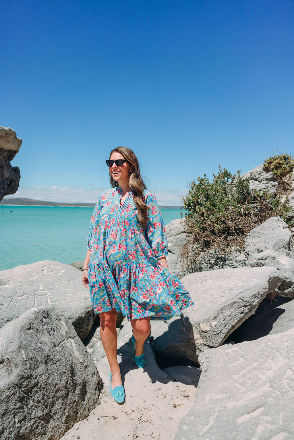 Turq-Serenity Tasselloafer Klassik