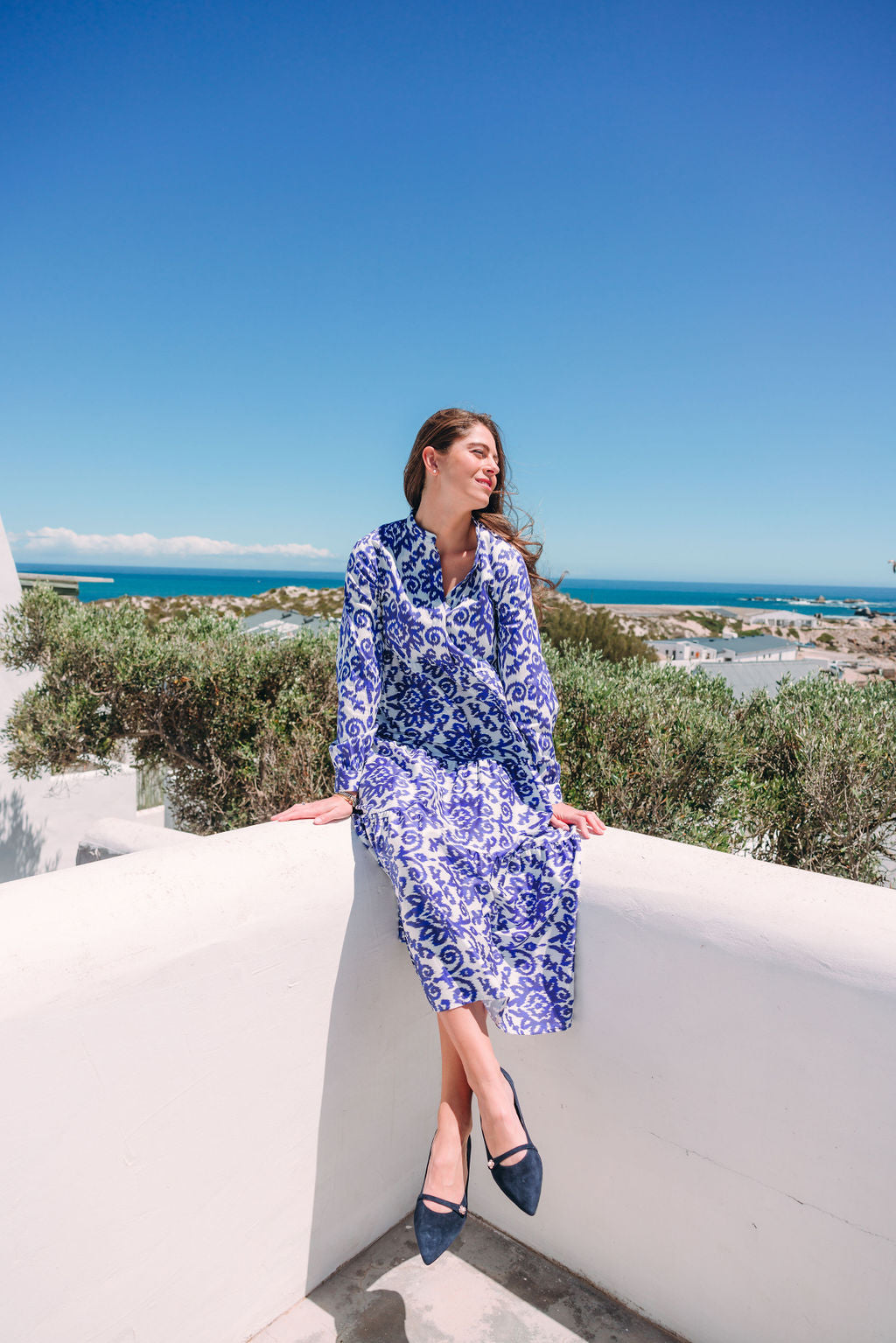 Blu Perle Mary Jane Pointy