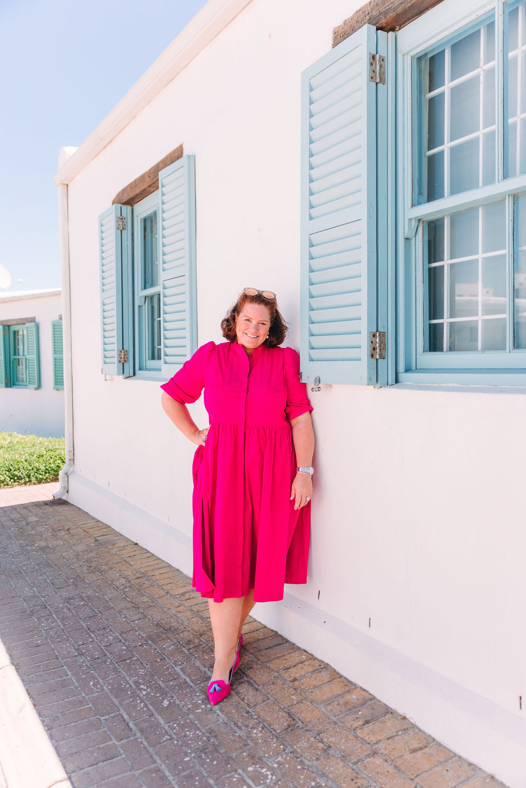 Hot Pink-Onda-Tiffany Tassel Loafer Pointy (short tassel)