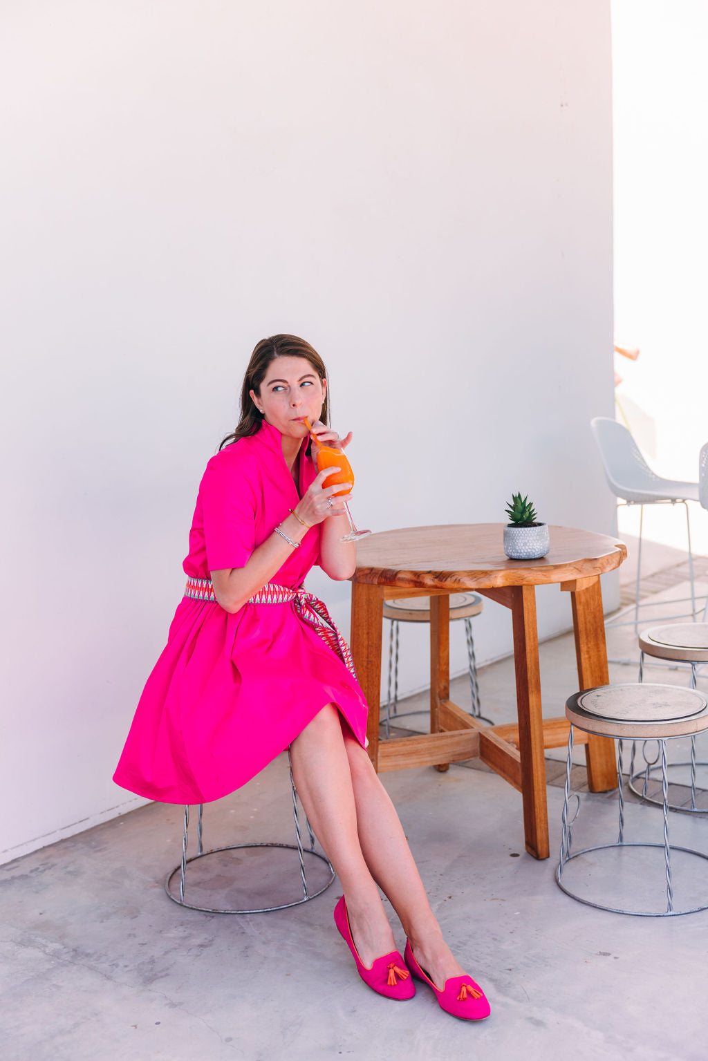 Fuxia-Aranciata Tasselloafer Klassik