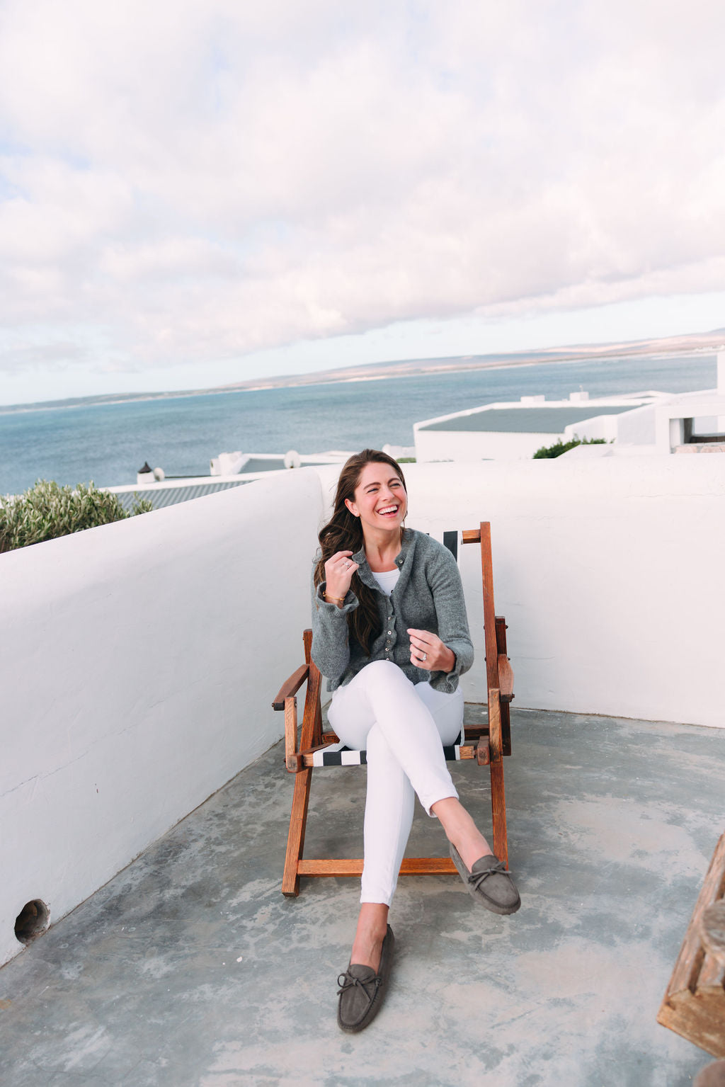 Cenere moccasin with bow