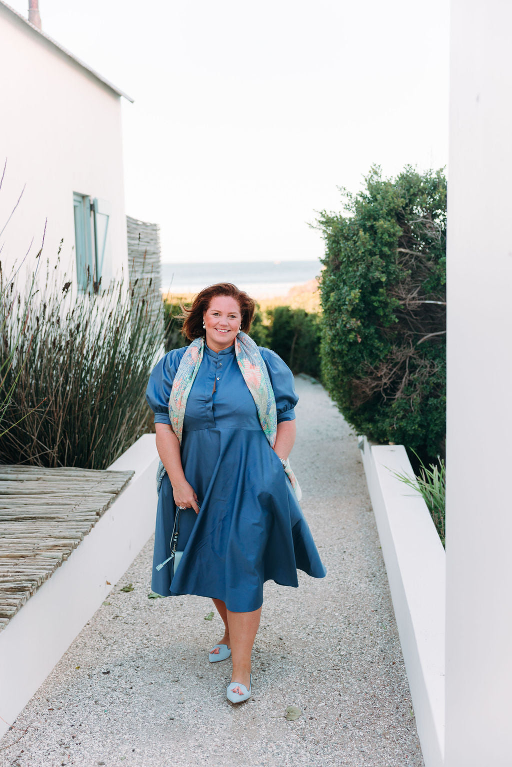 Xeno-Arancio-Dark Blue Tasselloafer Pointy (kurzer Tassel)