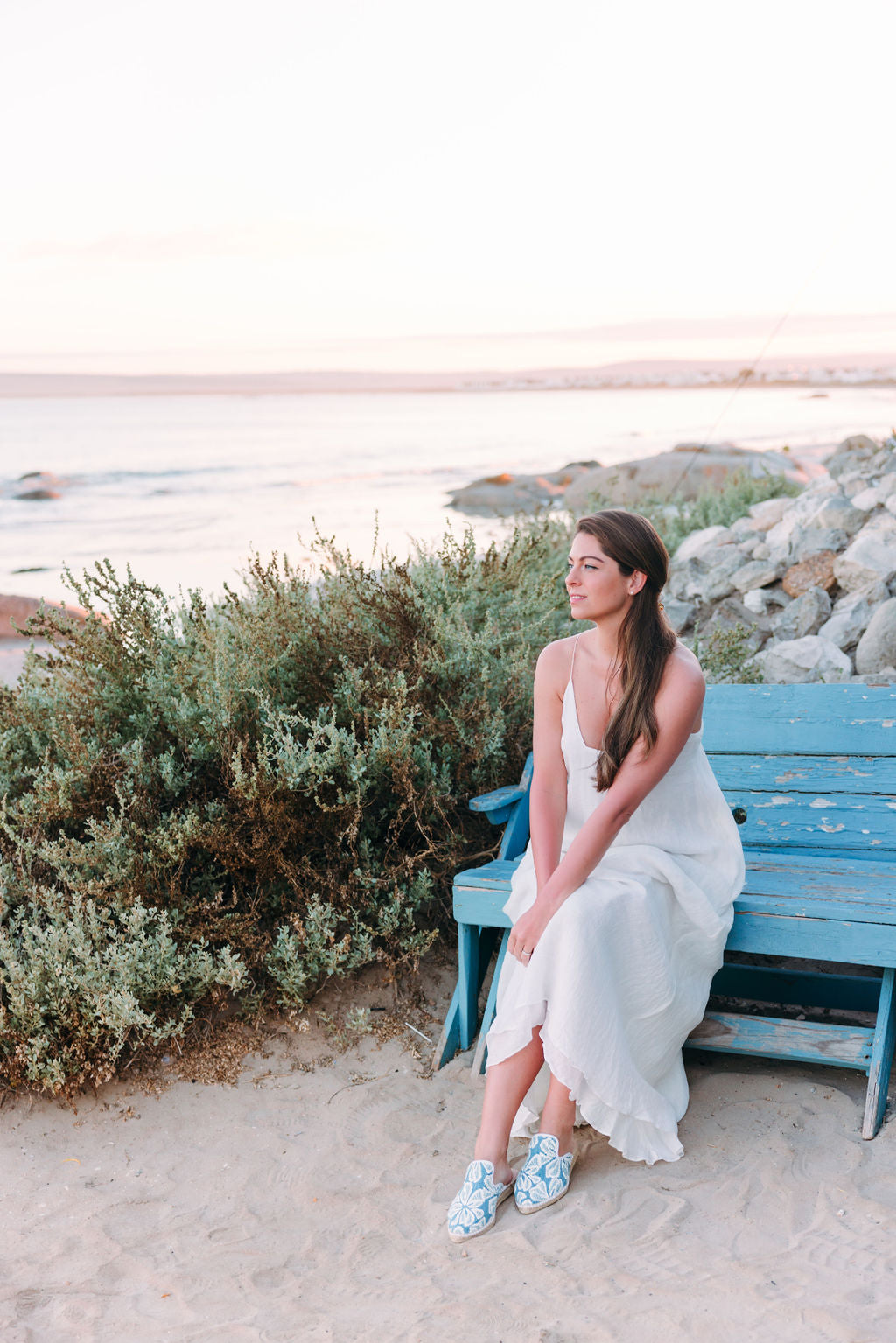 Blanco Espadrilles Mules