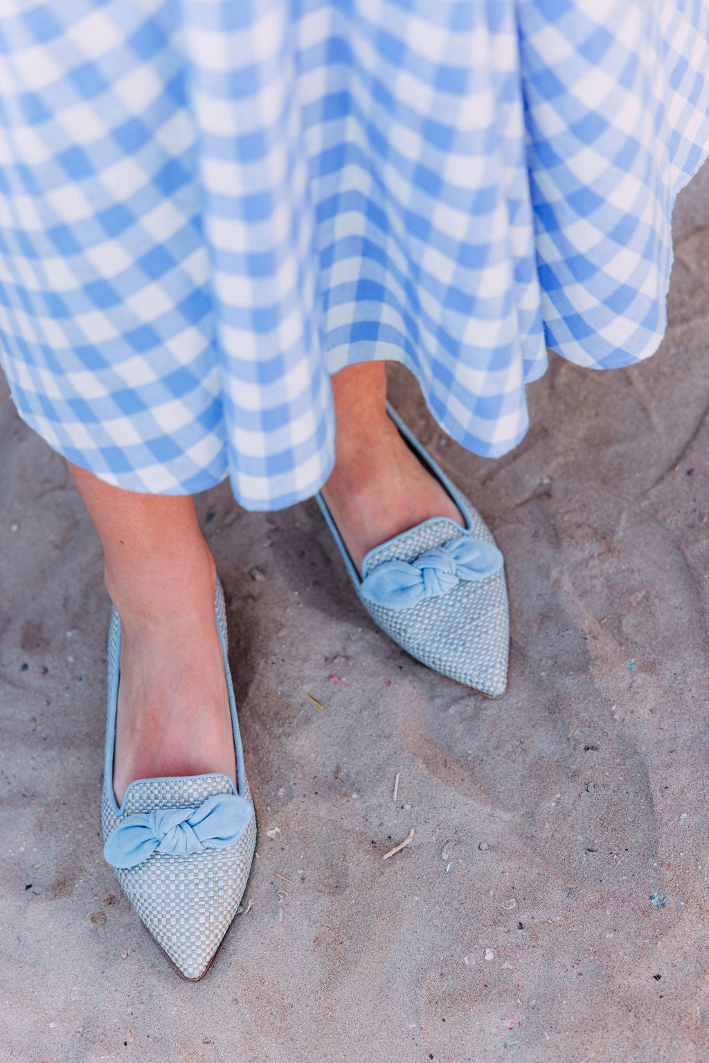 Jeans Bast Schleifenloafer Pointy