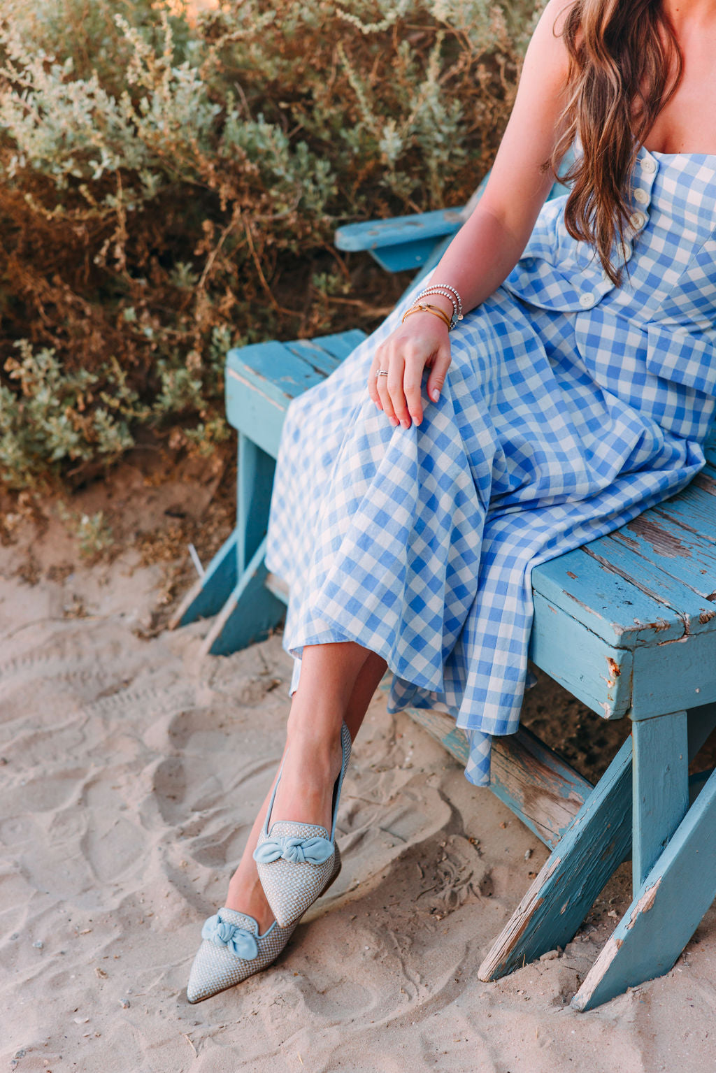 Jeans Bast Schleifenloafer Pointy