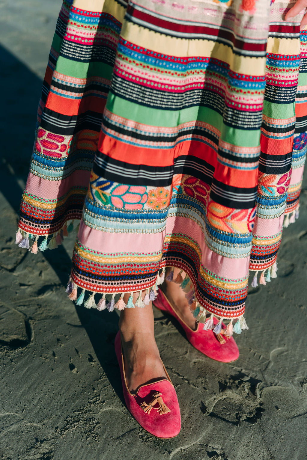 Bubblegum-Tangerette Tasselloafer Klassik