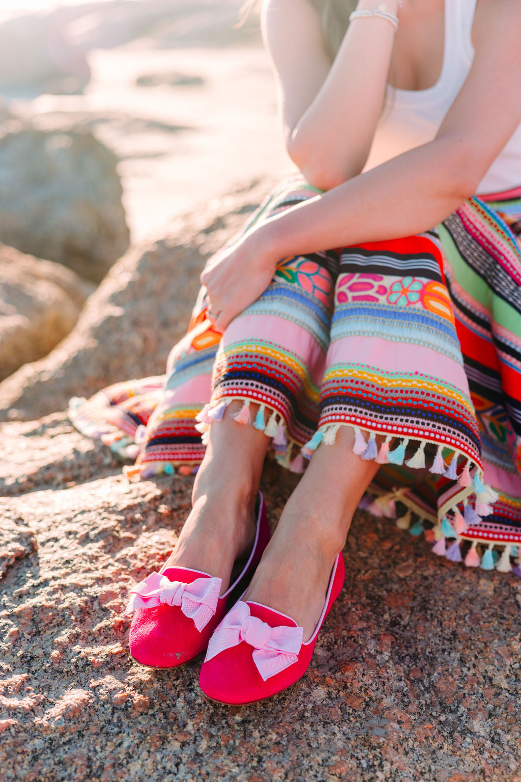 Fancy-Confetto Schleifenloafer