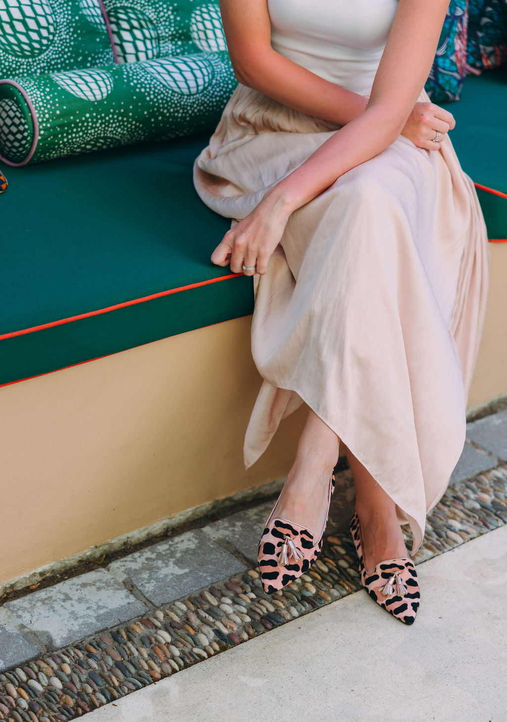 Leo Orlando Cipria-Rame Tassel Loafer Pointy (short tassel)