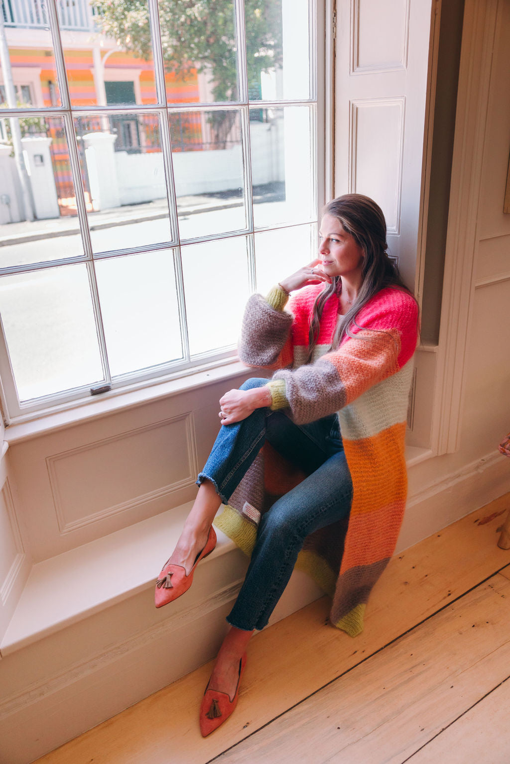 Melon-Sella Tassel Loafer Pointy (short tassel)