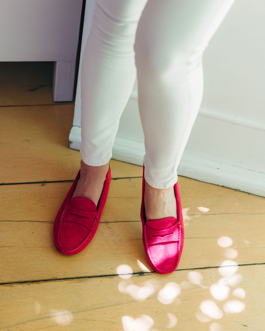 Moccasin Valencia Red Wood