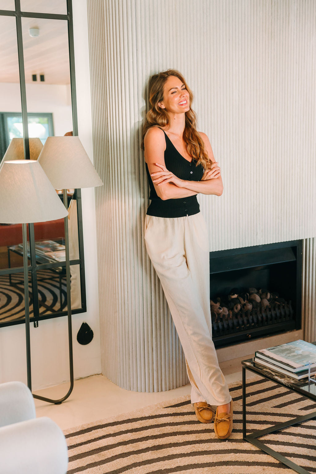 Sabbia Moccasin mit Schleife