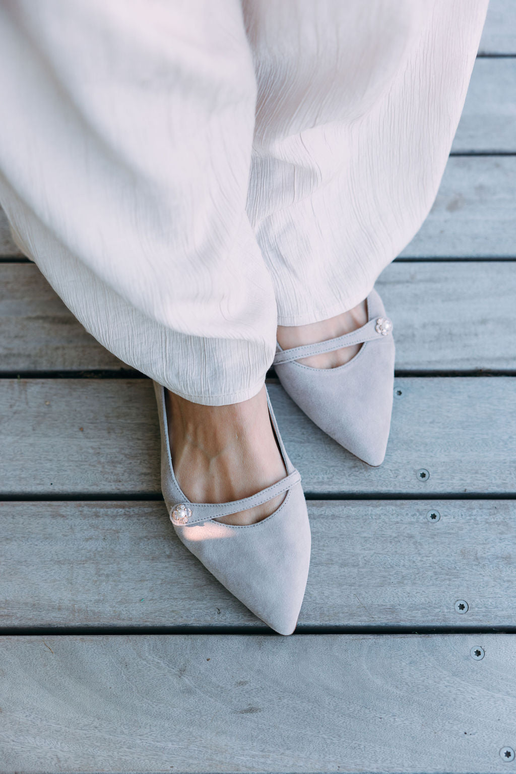 Duna Perle Mary Jane Pointy