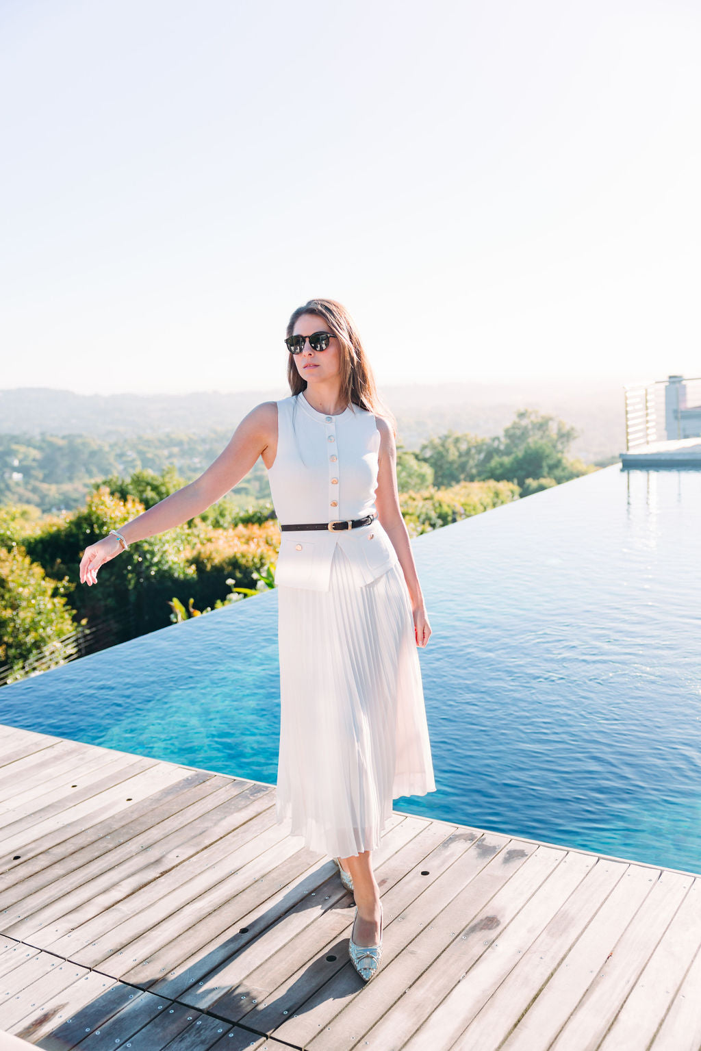 Platino Fringe Pointy