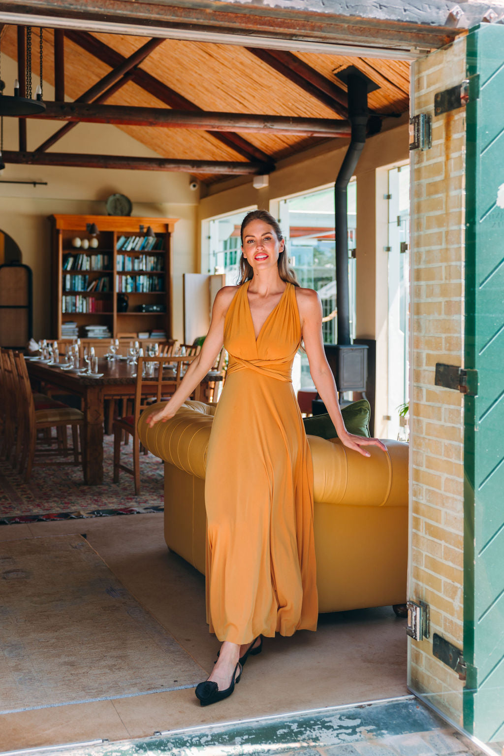 Nappa Nero Slingback