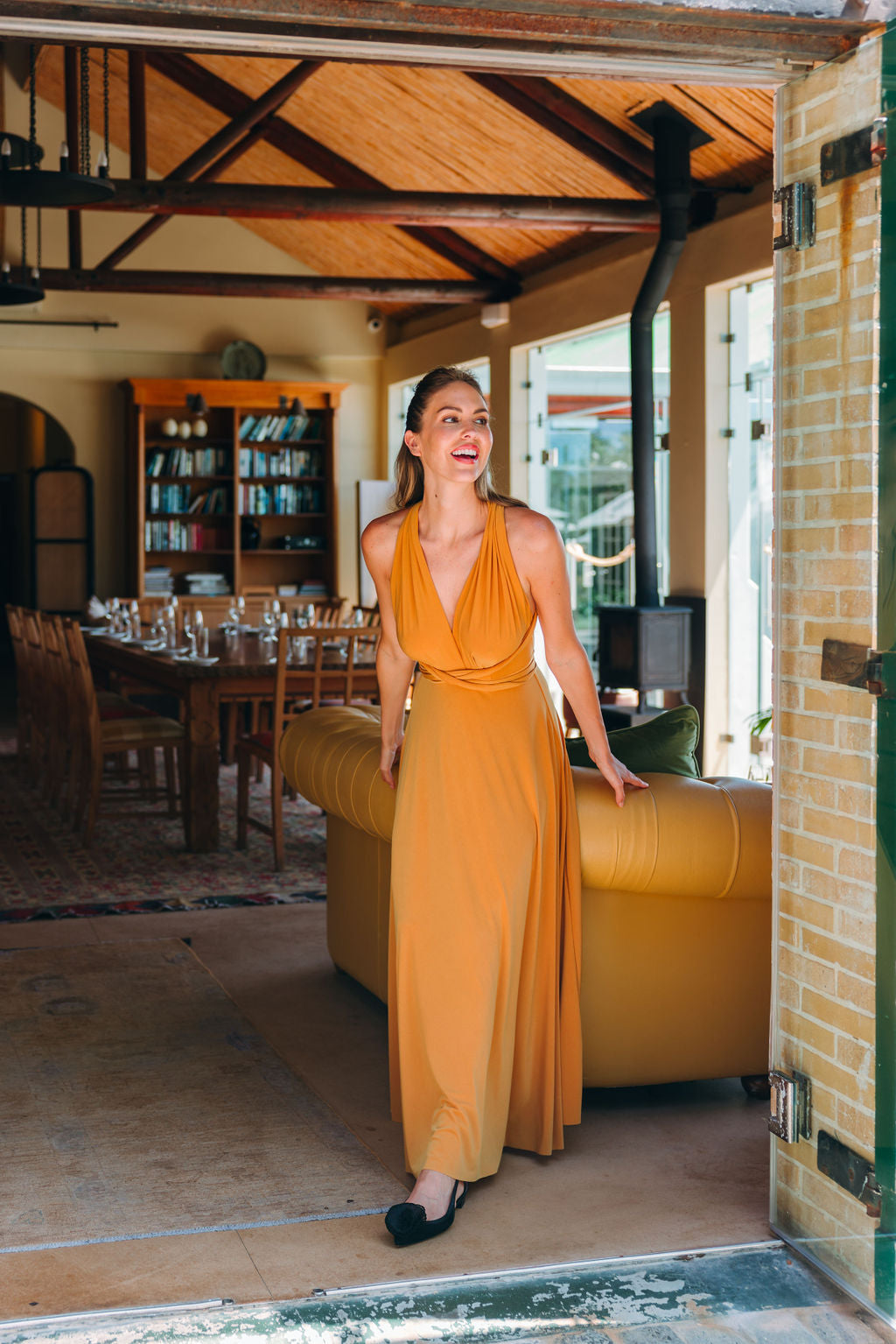 Nappa Nero Slingback