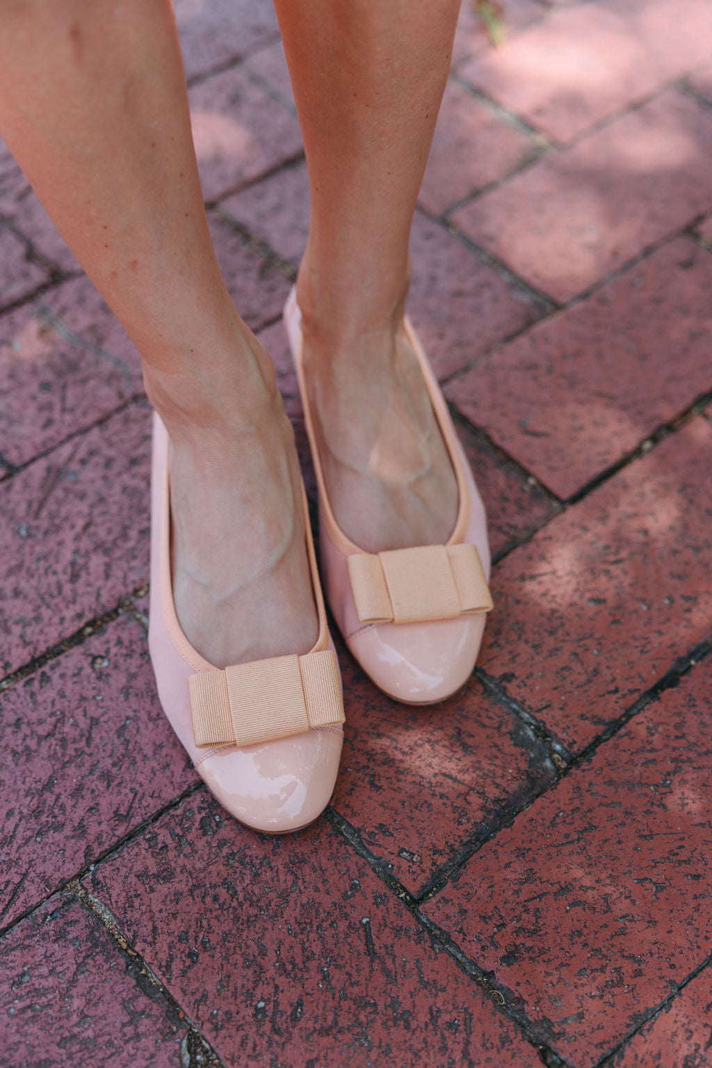 Peach Ballerina Pumps
