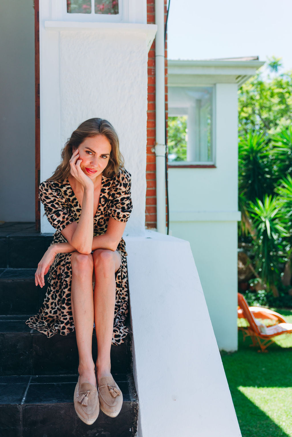 Taupe Espadrilles Pointy (mit Tassel)