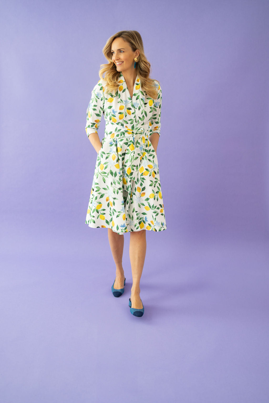 Navy Jeans Levis Slingback