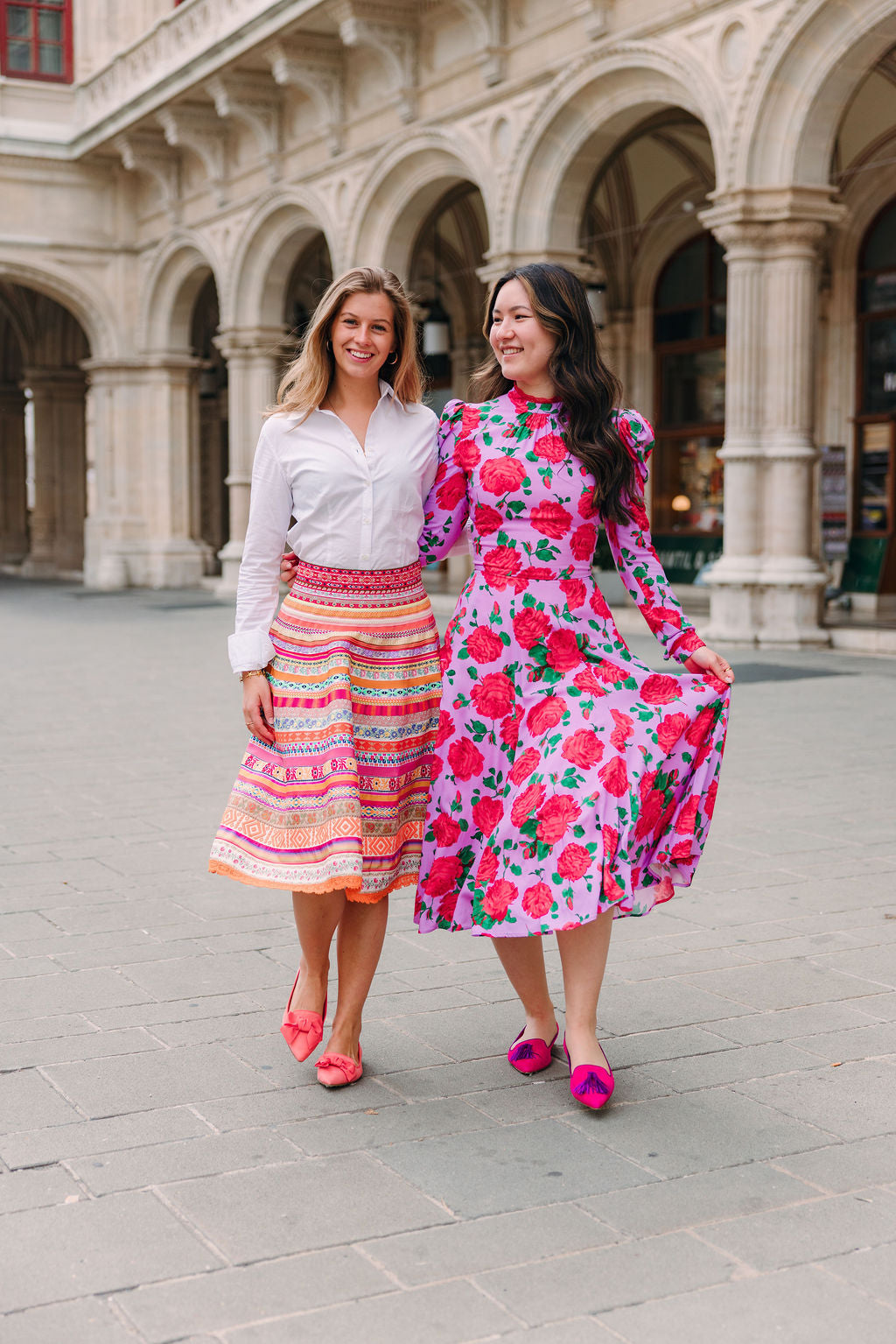 Rosso Schleifenloafer Pointy