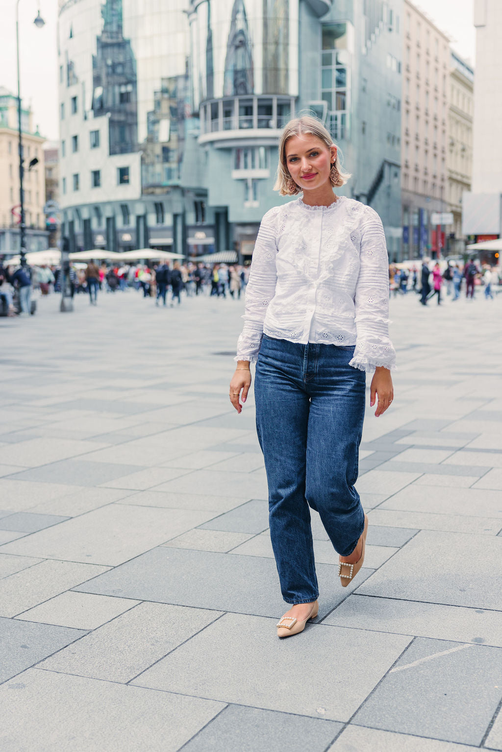 SHOOTINGSCHUH Cookie Pointy Perlen 38.5